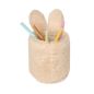 Preview: Plüsch Stiftebecher Hase Hoppy beige