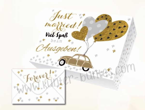 Geldbrief-Box Just married!