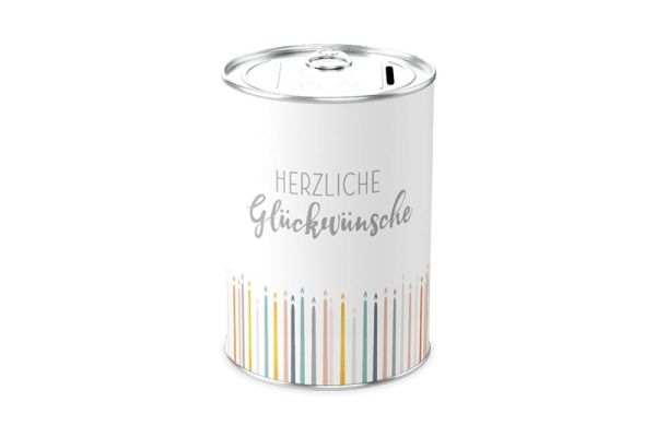 Spardose für Dich :-) Herzliche Glückwünsche