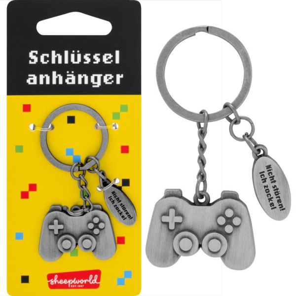 Sheepworld Schlüsselanhänger Zocken
