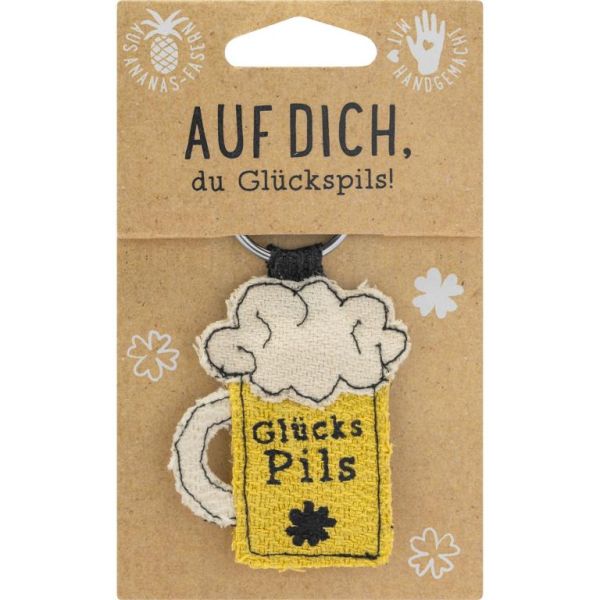 Sheepworld Schlüsselanhänger Glücks Pils