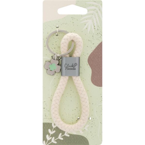 Sheepworld Schlüsselanhänger Baumwollkordel Glücksbringer