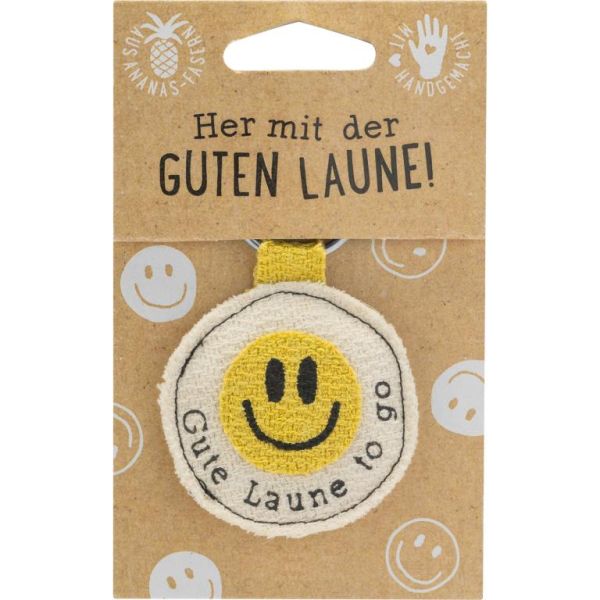 Sheepworld Schlüsselanhänger Gute Laune to go