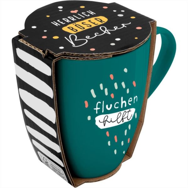 Sheepworld Becher Fluchen hilft