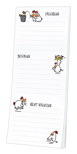 Rannenberg & Friends Kühlschrankblock Memory-Block Hühner