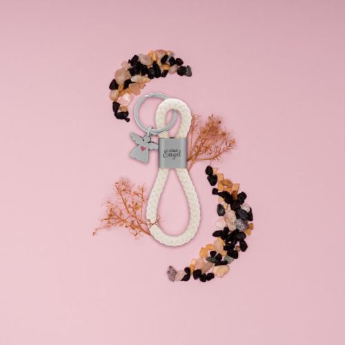 Sheepworld Schlüsselanhänger Baumwollkordel Schutzengel