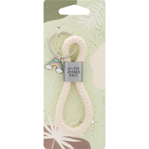 Sheepworld Schlüsselanhänger Baumwollkordel Du bist zauberhaft