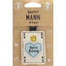 Sheepworld Schlüsselanhänger Herz König