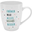 Sheepworld Becher Früher war alles viel besser
